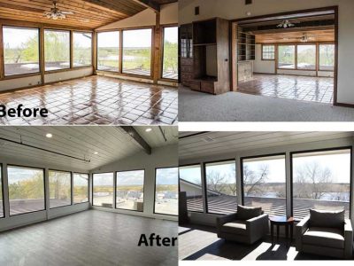 Before After Home Renovation Project